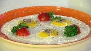 Яичница-глазунья. Как съесть, чтобы не навредить себе. Жить здорово! Фрагмент выпуска от 17.04.2015