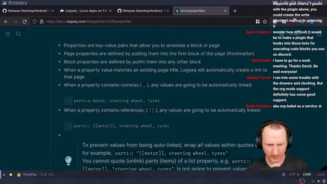 Is Logseq Better than Org Roam? - System Crafters Live! смотреть онлайн