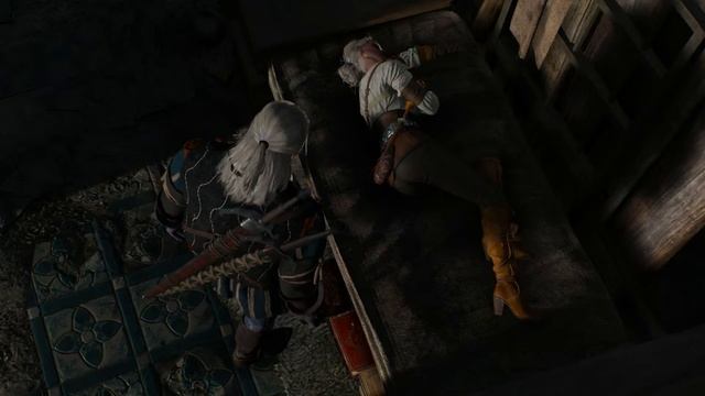 (СПОЙЛЕР!) Ведьмак 3. Кат-сцена — Геральд находит свою ученицу Цири на Острове Туманов