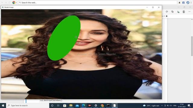 Draw an ellipse and put text on the image with OpenCV [English] смотреть онлайн