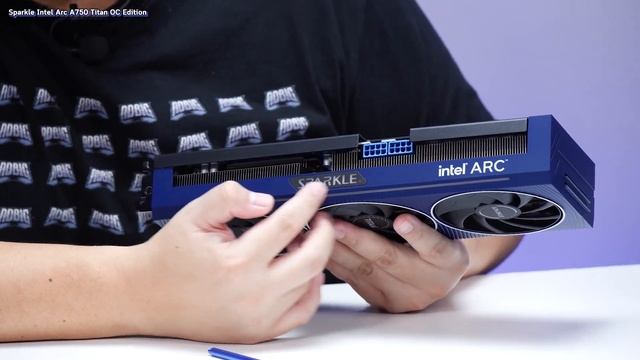 SPARKLE Intel Arc A750 TITAN OC Edition การ์ดจอทางเลือก ค่าตัว 8,xxx .- เล่นเกมดี วัสดุแน่น смотреть онлайн