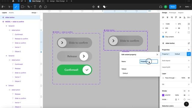 Create a SLIDE TO CONFIRM Button in Figma (Easy to Follow Step-by-Step Explanation) смотреть онлайн