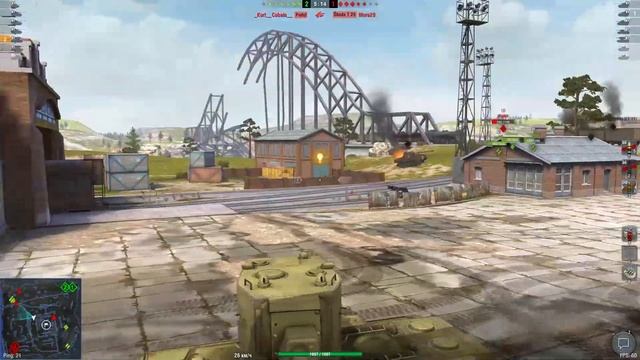 играем в Wot Blitz с пк в первый раз 1 часть смотреть онлайн