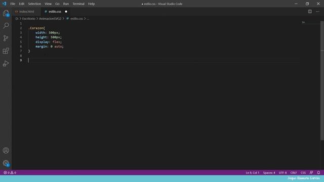 Animación de un icono SVG en Hover con HTML y CSS смотреть онлайн
