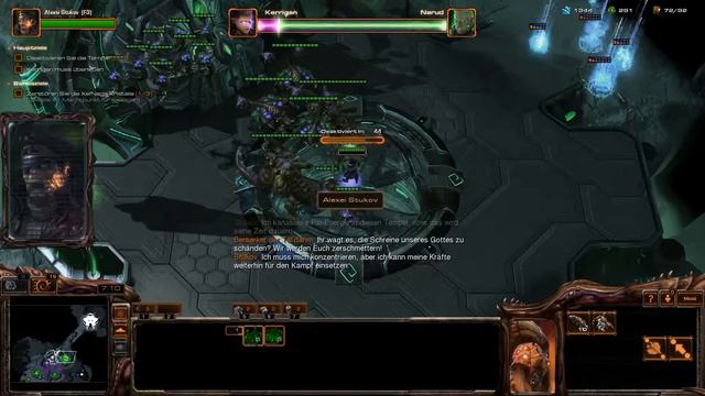 Starcraft 2 HotS - Let's Play Kampagne Schwer - Mission 15 (1/2) - Gespenster Der Leere