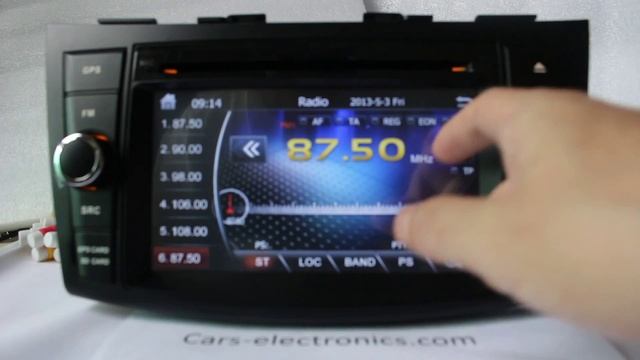 New Suzuki Swift car DVD Player + GPS Navigation system 2012-2014 смотреть онлайн