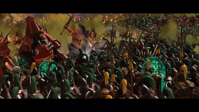 Total War Warhammer 3 | The Intense War: Daemon Prince VS Grand Cathay | The Cinematic Battle смотреть онлайн