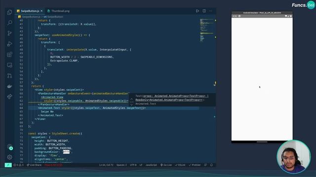 Animated Swipe Button - Reanimated v2 | React Native Tutorial ⚛️ смотреть онлайн