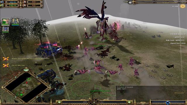 UNIFICATION MOD 2021  |Survival Mode| : Thousand Sons   VS Tiranyds WH 40K: Dawn Of War: Soulstorm