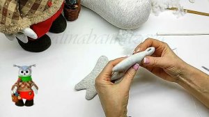 КАК СШИТЬ СОВУ ИЗ ТКАНИ УРОК 1