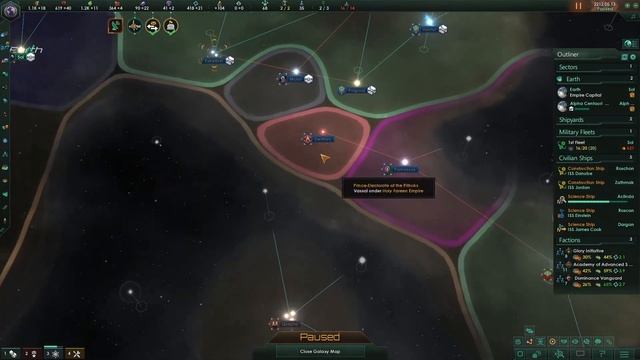 Stellaris: Overlord - Imperial Fiefdom Origin - Earth Alliance - Part 01 - Life Under The Boot смотреть онлайн