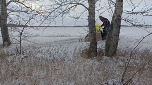 Микуни на снегоход буран (китайский майкун) Покатушки на буране