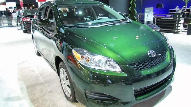 2012 Toyota Matrix Exterior And Interior At 2012 New York International Auto Show