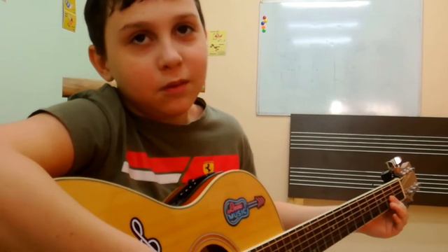 Самое главное упражнение, которое ты будешь играть на гитаре с нуля. смотреть онлайн