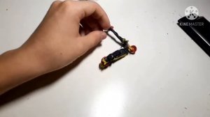 Как сделать из пластилина и 3D ручки трюковой самокат