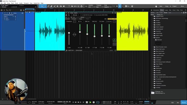 FREE PLUGIN ALERT - Bertom DENOISER (Noise Reduction Plugin) 🔥 смотреть онлайн