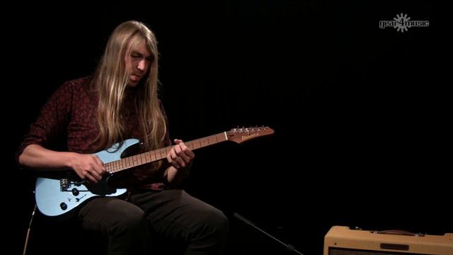 Ibanez AZ2402 Prestige 2018, Ice Blue Metallic | Gear4music Demo