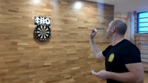 Уроки по игре в дартс с Евгением Изотовым (урок 14)? набираем 180