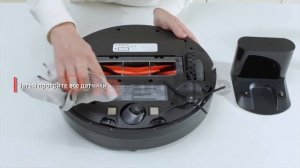 Roborock E5. Как очистить датчики и док-станцию?