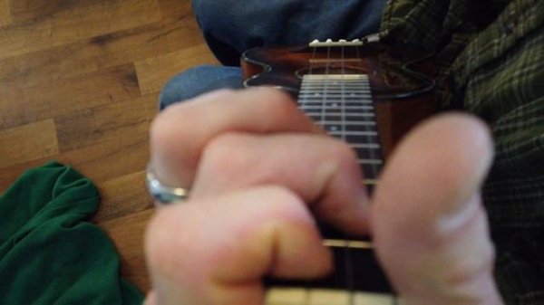 "what the ukulele sees number 1"--daily daydream number mumble mumble umm buh, err...sneh?