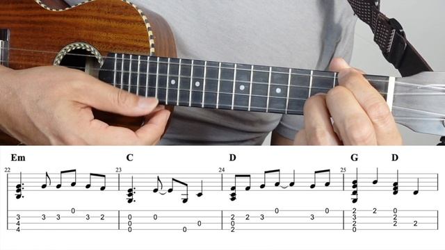 Moonlight Shadow (Mike Oldfield) [Ukulele Fingerstyle] Play-Along with Tabs *PDF available смотреть онлайн