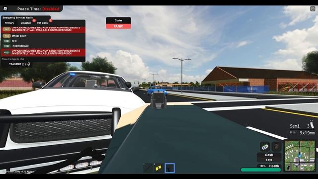 ROBLOX Leon County Patrol Part 10 | Officers Down!! смотреть онлайн