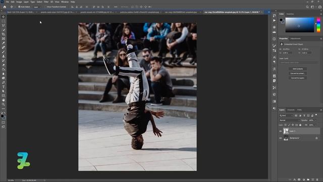 Music above the sky Gradient Poster - Tutorial Photoshop CC 2020 смотреть онлайн