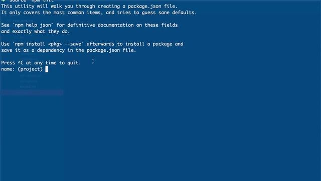 05 - Cấu hình project với package.json смотреть онлайн