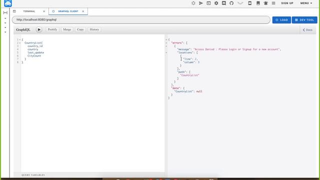 GraphQL Access Control (ACL/RBAC) - Demo смотреть онлайн