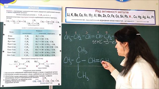 ХІМІЯ. 10 клас. УРОК 16. Алкени. Ізомерія, систематична номенклатура. смотреть онлайн