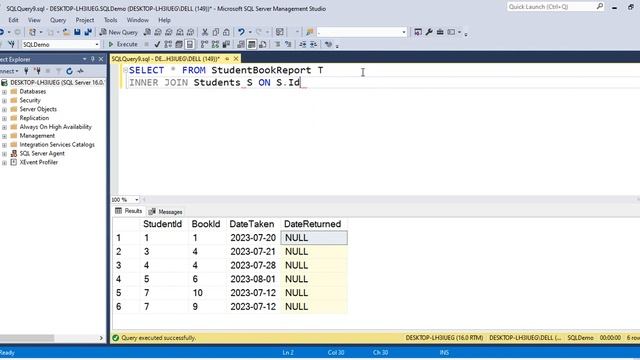 Part 19 SQL Question - Scenario2 - Student Library Penalty смотреть онлайн