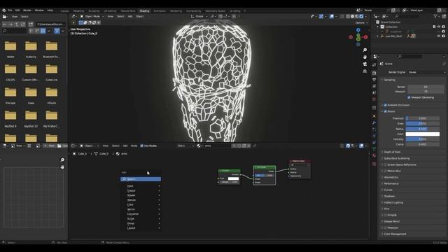 Curve to Mesh Geometry Nodes Tutorial - Blender Geometry Nodes смотреть онлайн