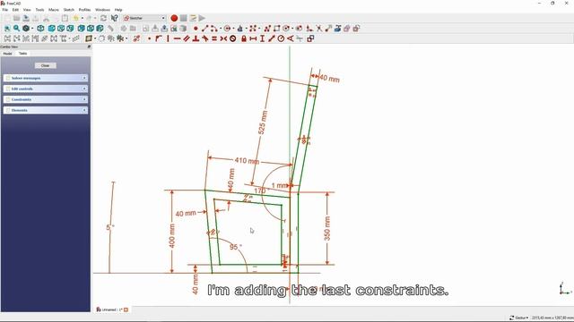 FreeCAD Tutorial - Design Chair - 3D Printable Chair