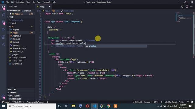 24 reactjs bangla tutorial (Another way Onchange) смотреть онлайн