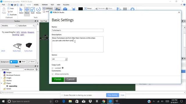 Roblox : how to upload your model to Roblox library смотреть онлайн