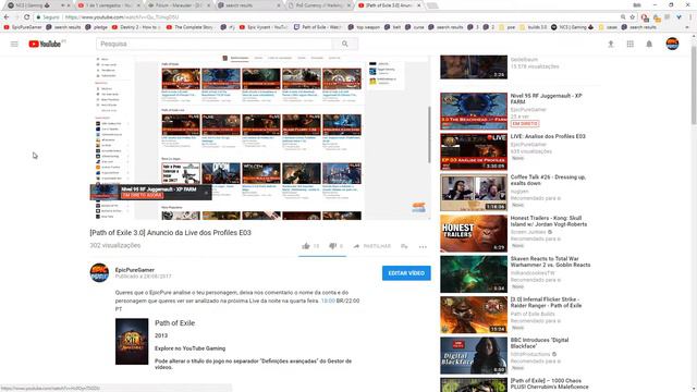 [Path of Exile 3.0] Anuncio da Live dos Profiles E04 смотреть онлайн