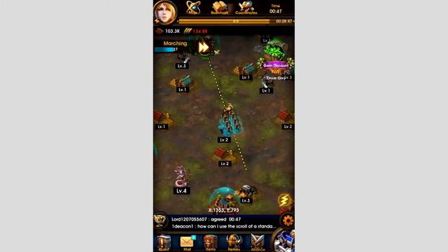 War Storm - Clash Of Heroes iOS | Android Gameplay смотреть онлайн