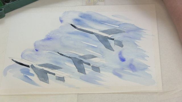 Рисуем самолеты и вертолеты смотреть онлайн