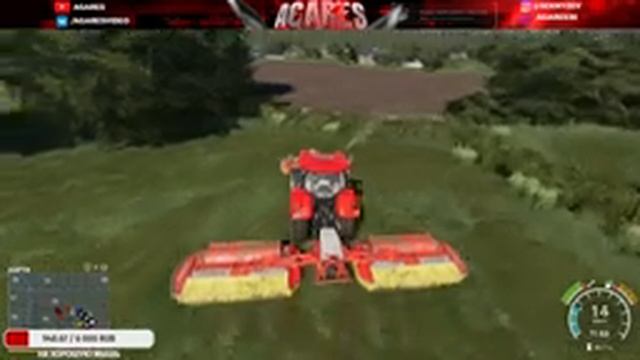 Farming Simulator 19 - Смотрим карту GateHead Farm! Agares смотреть онлайн