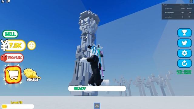 СТАЛ МЕГА РАЗРУШИТЕЛЕМ В РОБЛОКСЕ! ROBLOX Anime Destruction Simulator смотреть онлайн