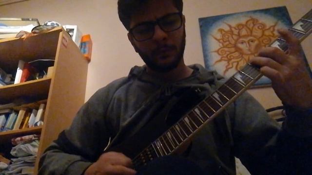 Rock guitar lick #1 (Ibanez GRG170DX) смотреть онлайн