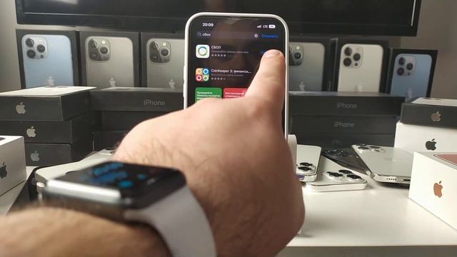 Лучший способ УСТАНОВИТЬ СБЕРБАНК на свой Айфон без компьютера, с App Store приложение на iPhone смотреть онлайн
