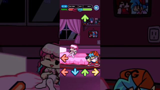 Музыкальный баттл в комнате. FNF смотреть онлайн