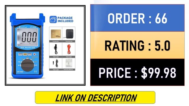 Top 10 Best Insulation Resistance Tester In 2022 | LCD High Voltage Insulation Tester смотреть онлайн