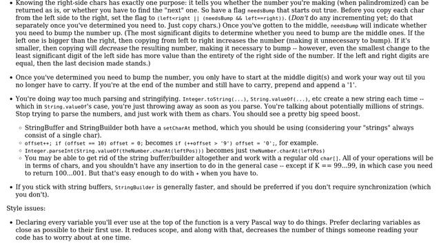Finding the next palindrome of a number string (2 Solutions!!) смотреть онлайн
