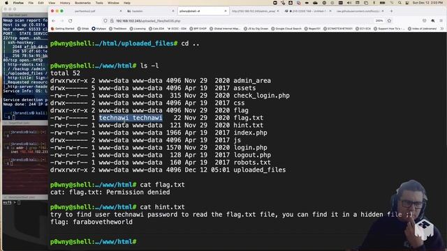 Kali Learning 101: CTF Event - JIS p0wny shell example смотреть онлайн