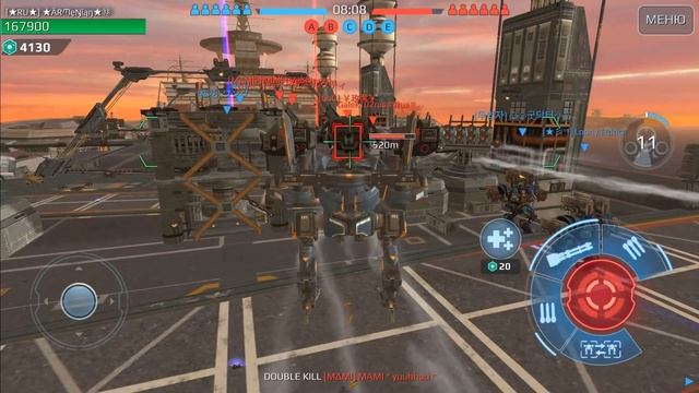 Универсальный разбиратель Falcon: Avenger + 2*Trident ● War Robots смотреть онлайн
