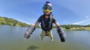 Летающие люди! костюм Gravity Jet Suit.