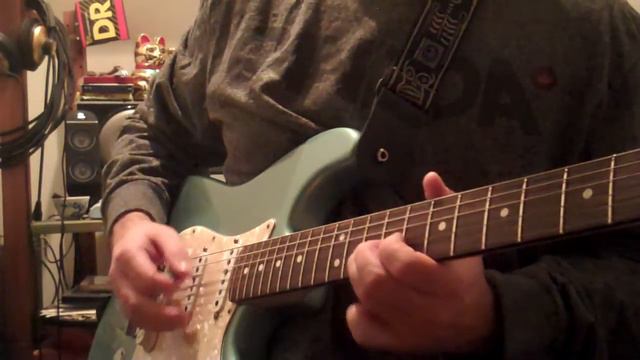 Fender Strat with BOSS ME-50 run through TASCAM US-122 смотреть онлайн