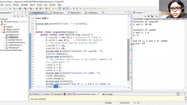 ISE44 Oops with Java class 2 (Module 2) смотреть онлайн